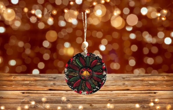 Round Shaped Sublimated Ornament