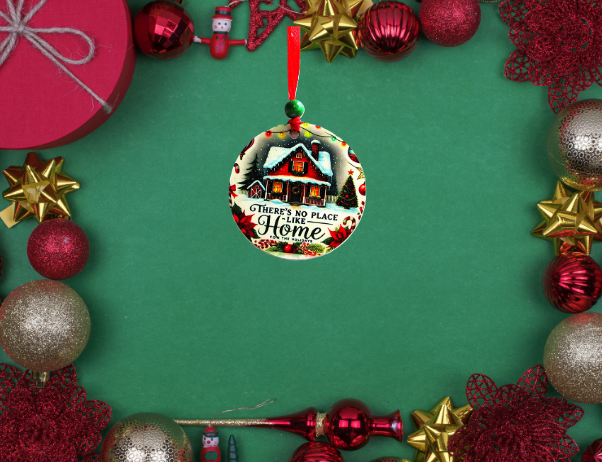 Round Shaped Sublimated Ornament