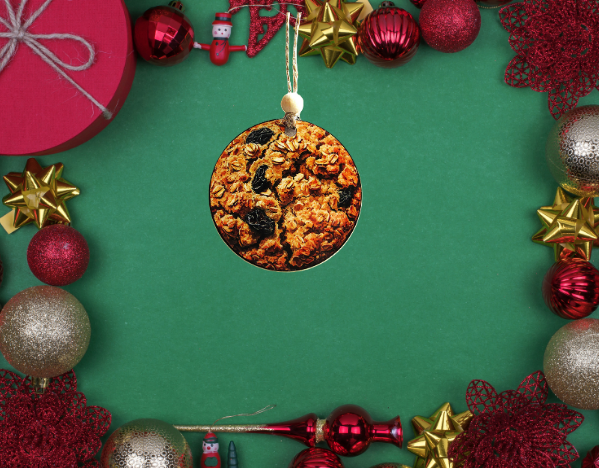 Round Shaped Sublimated Ornament