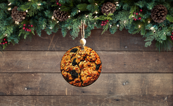 Round Shaped Sublimated Ornament