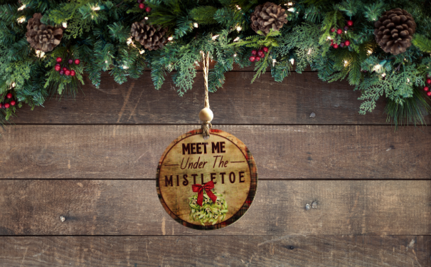 Round Shaped Sublimated Ornament