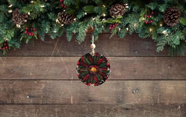 Round Shaped Sublimated Ornament