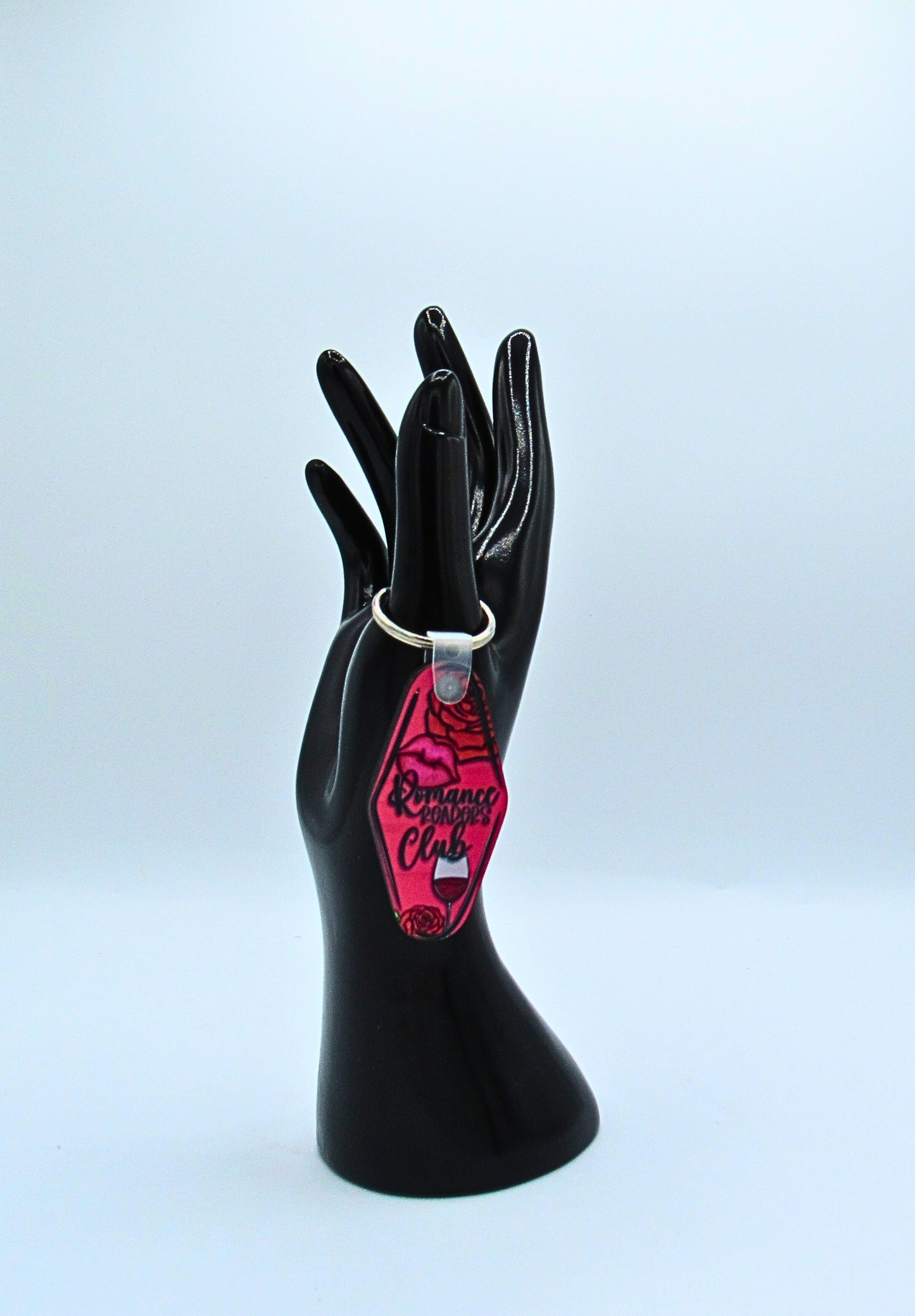 MDF-Motel Keychain Shaped Sublimated Keychain