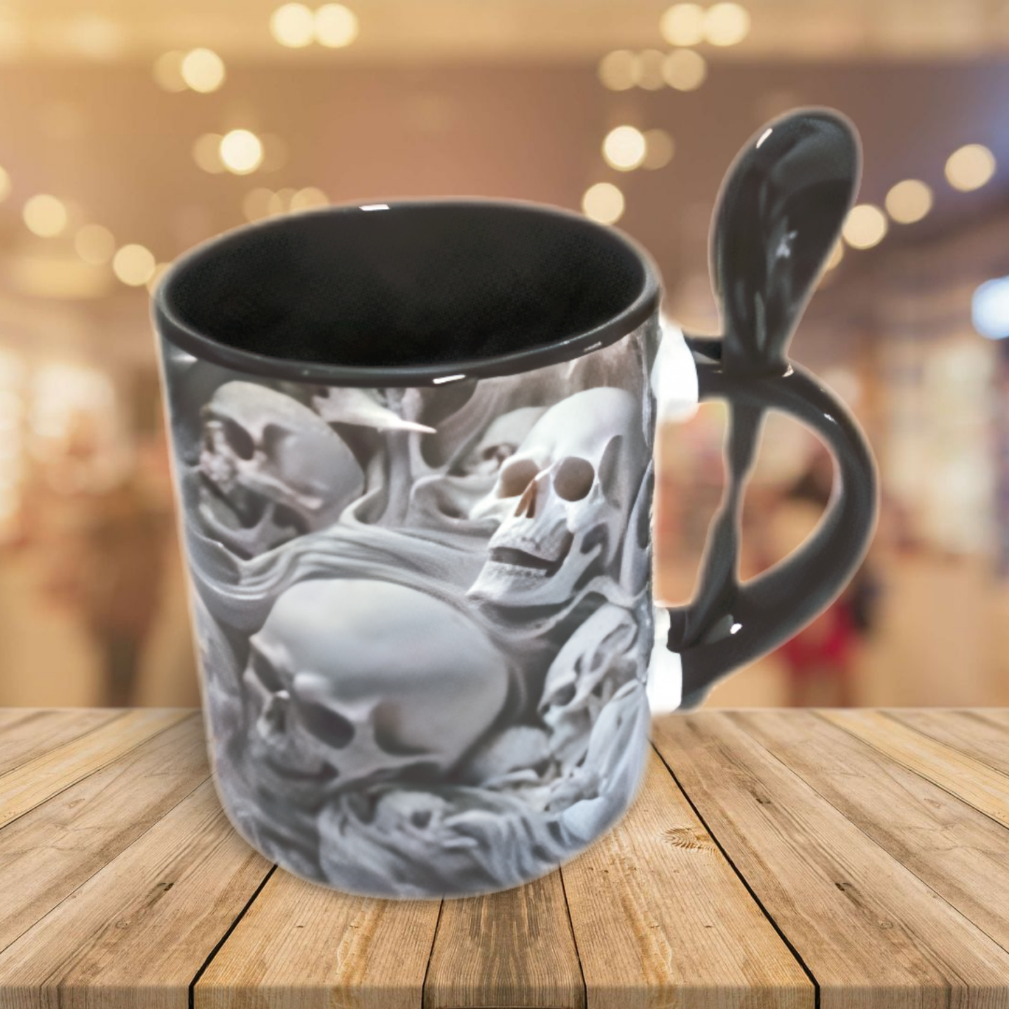 11 oz. Colored Sublimated Mug with Spoon