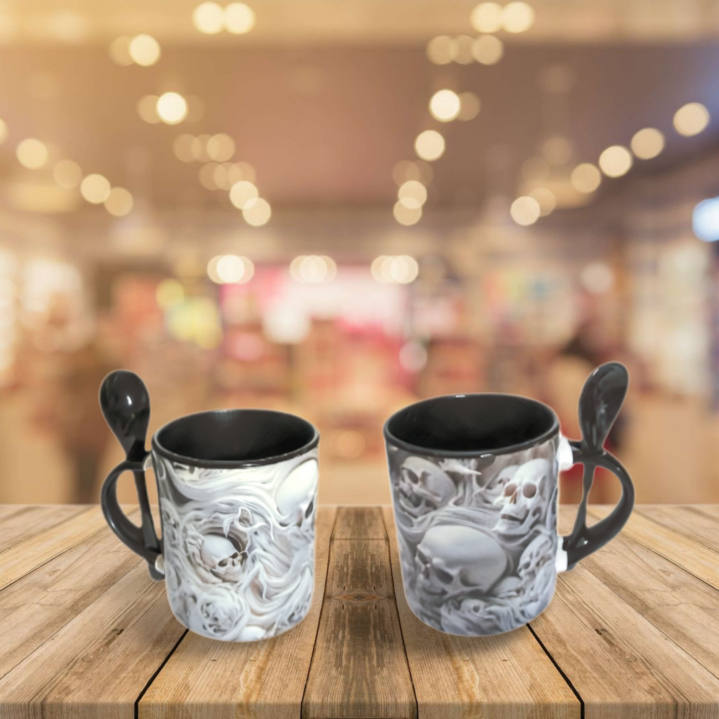 11 oz. Colored Sublimated Mug with Spoon