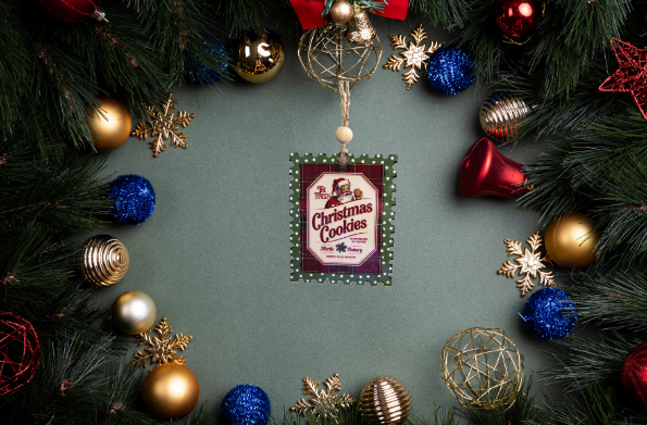 Vertical Stamp Shaped Sublimated Ornament