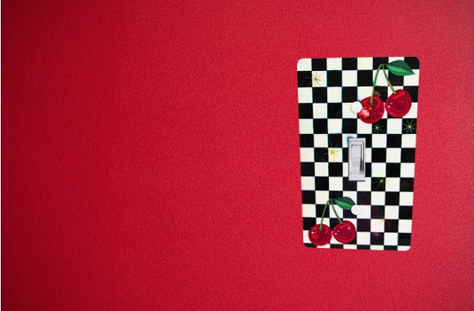 Standard Shaped Sublimated Light Switch Plate