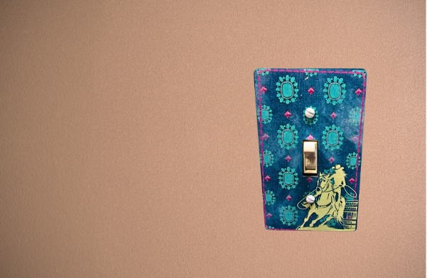 MDF-Standard Shaped Sublimated Light Switch Plate