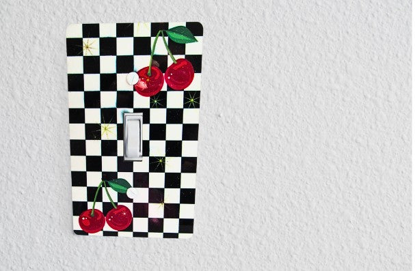 Standard Shaped Sublimated Light Switch Plate