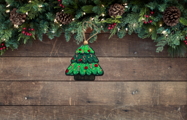MDF Tree Shaped Sublimated Ornament