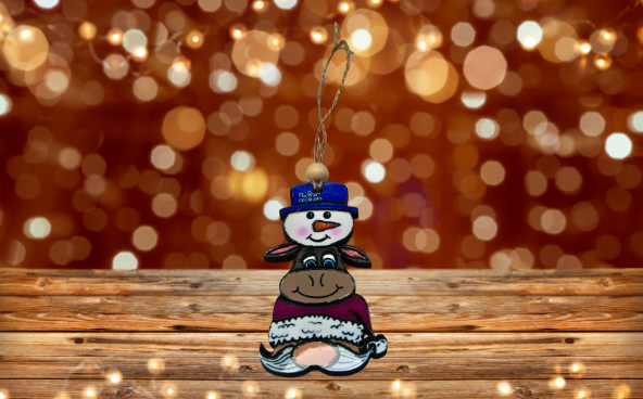 MDF- Christmas Trio Shaped Sublimated Ornament