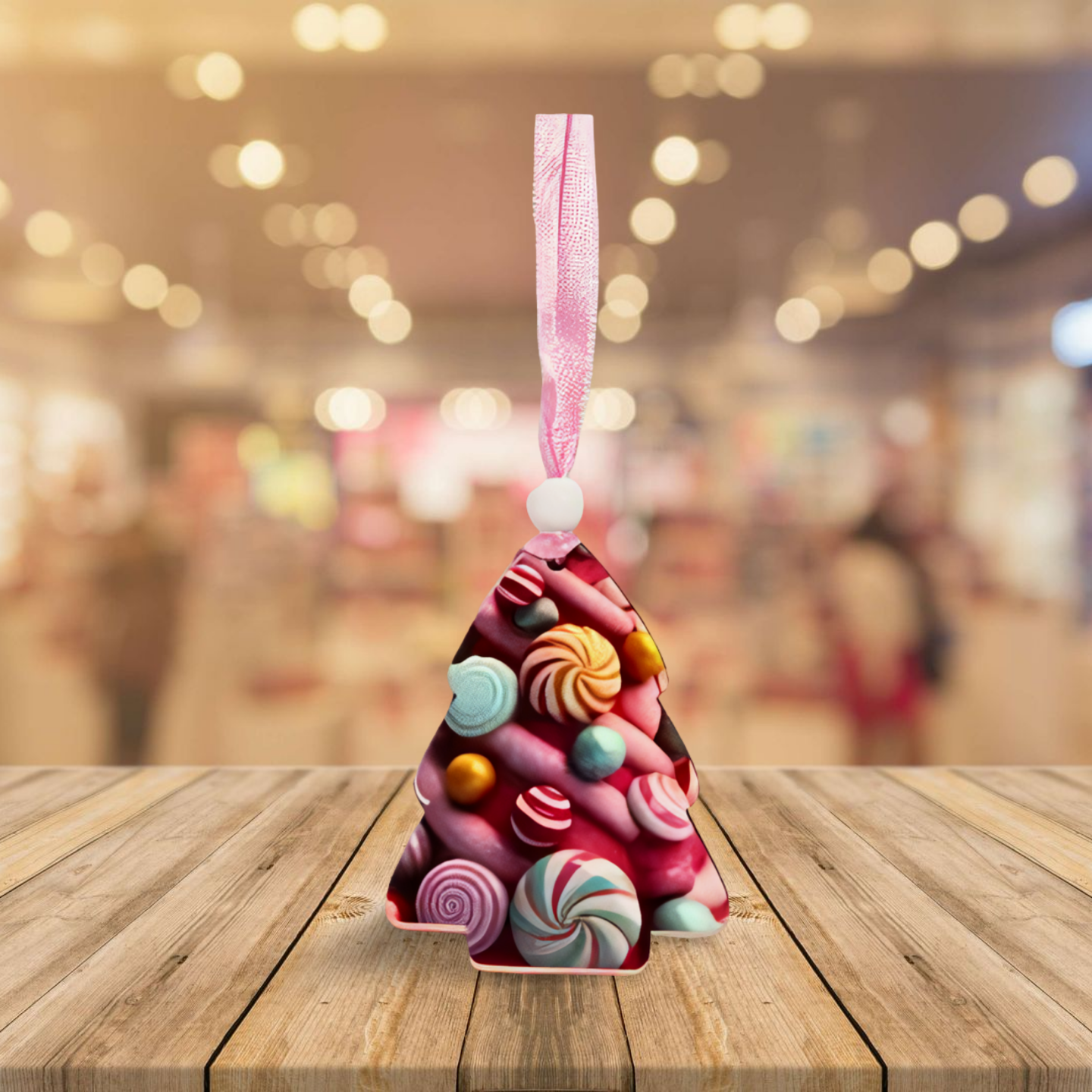 Tree Shaped Sublimated Ornament