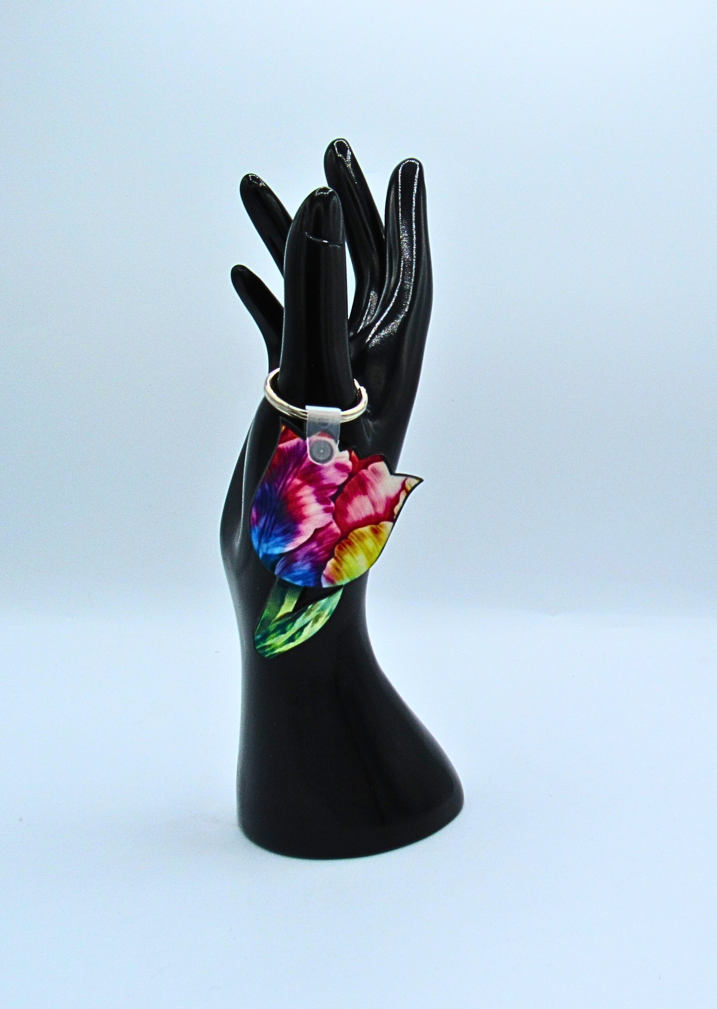 MDF- Tulip Shaped Sublimated Keychain