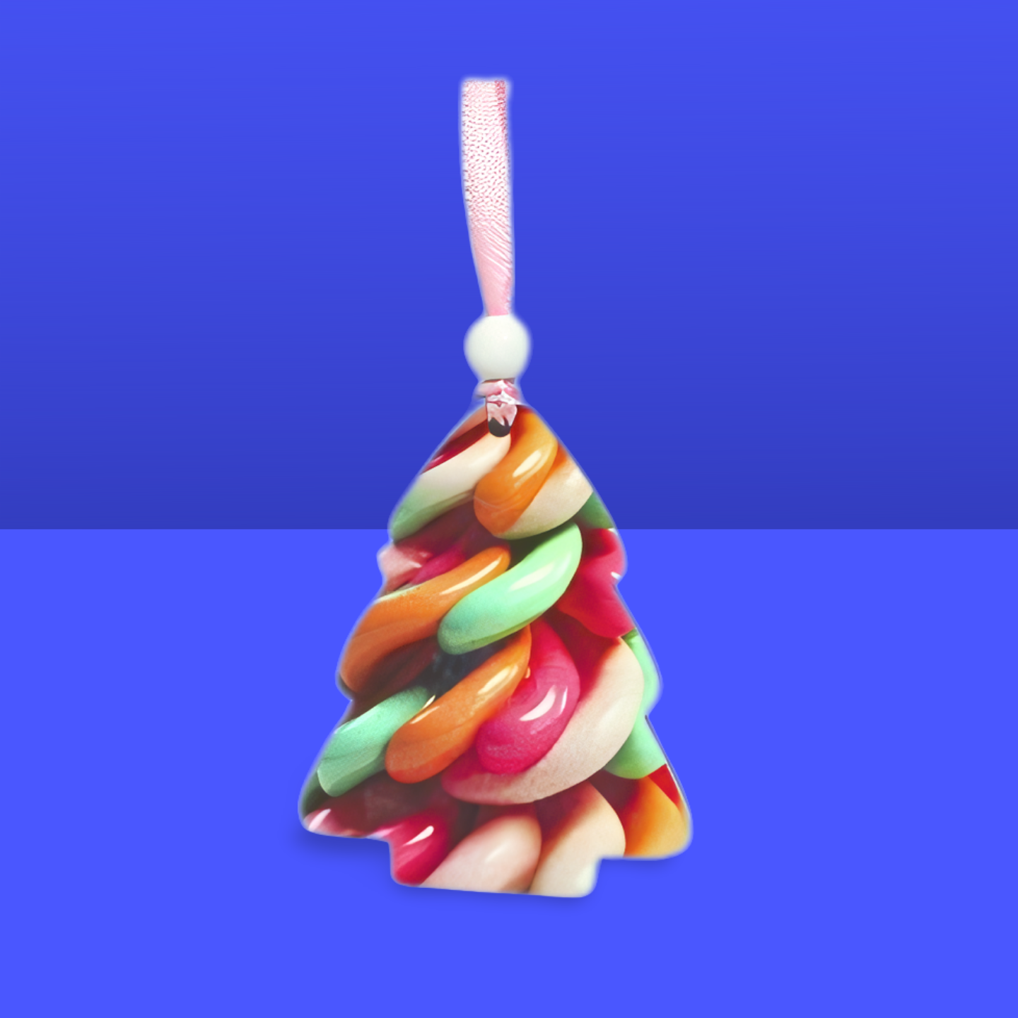 Tree Shaped Sublimated Ornament