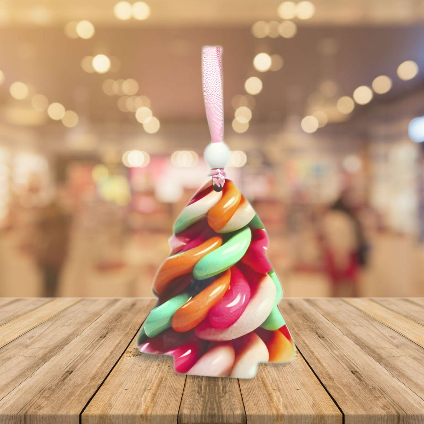 Tree Shaped Sublimated Ornament