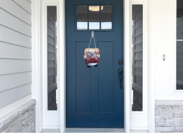 Truck Shaped Sublimated Door Hanger