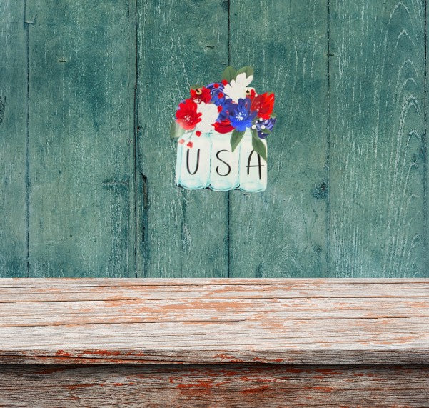 Double Mason Jar Shaped Door Hanger