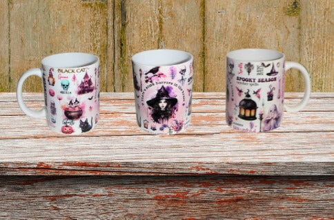 11 oz.  Ceramic Coffee Mug Sublimated